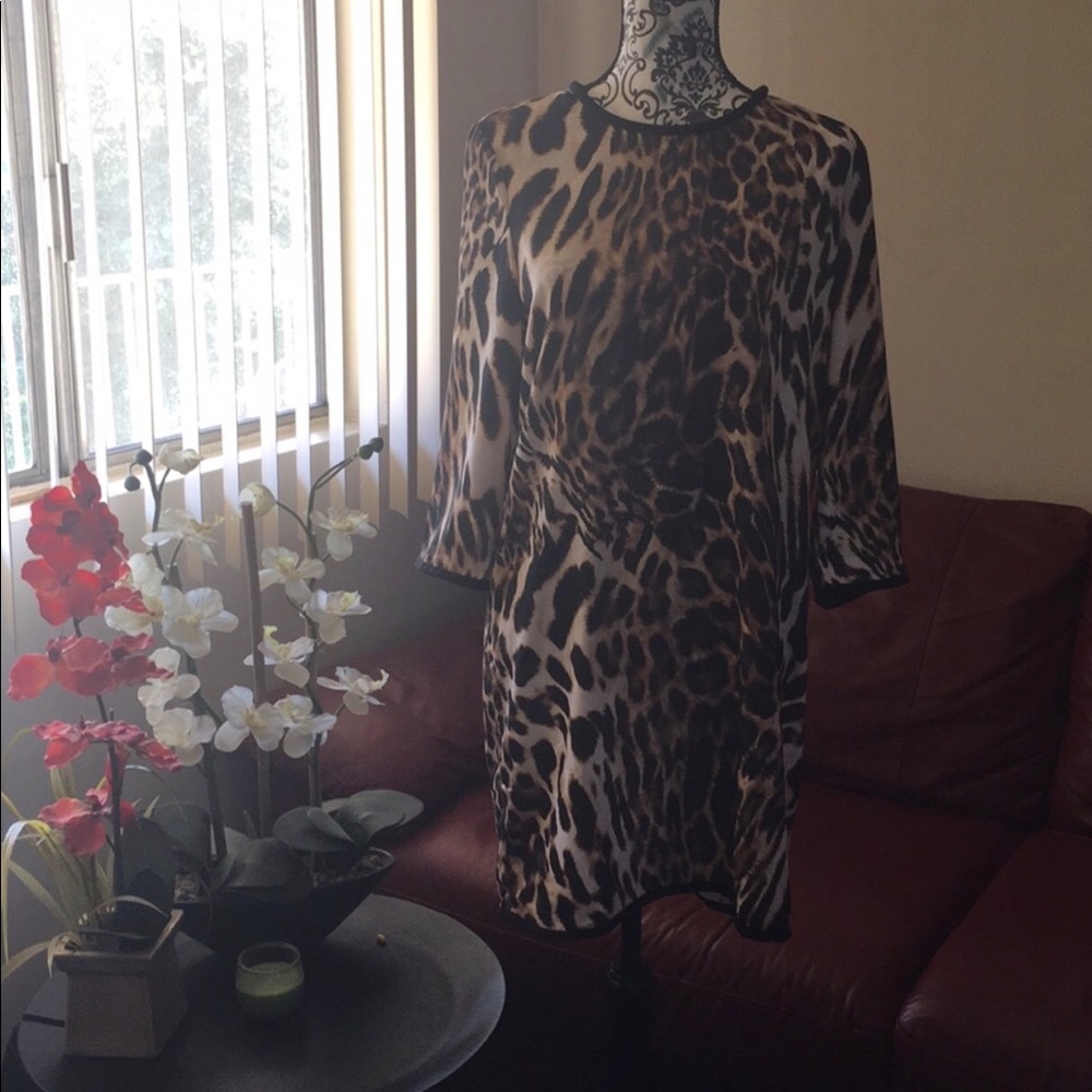 Leopard print dress !!!
